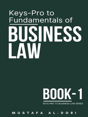 cover image of Keys-Pro to Fundamentals of Business Law